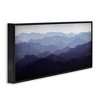 Stupell Industries Panoramic Mountains Layered Peaks Framed Giclee Art - 2 of 4