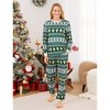 PATPAT Christmas Family Pajama Set, Gingerbread Striped Pajama Set - 3 of 4