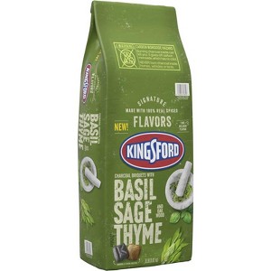 Kingsford Signature All Natural Basil Sage Thyme Charcoal Briquettes 8 lb - 1 of 1