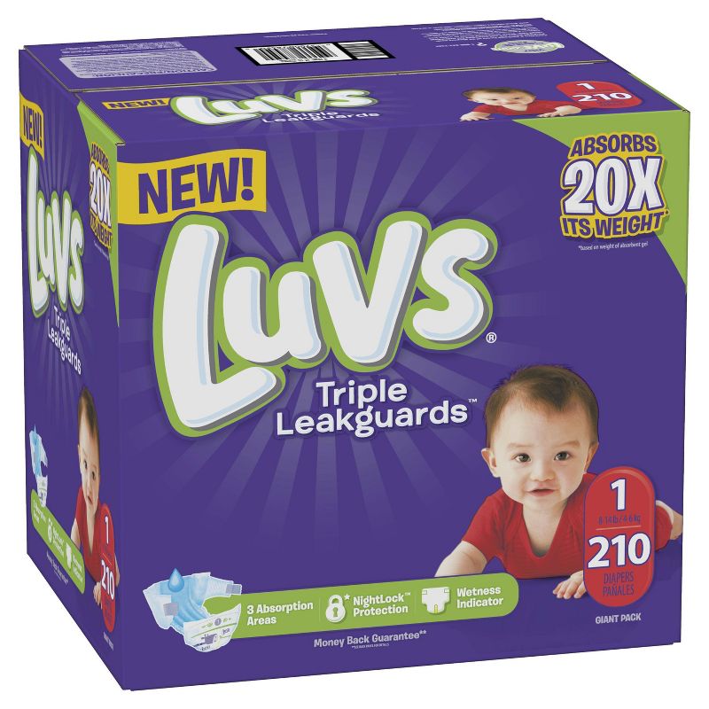 Luvs Pro Level Leak Protection Diapers - (Select Size and Count), 6 of 12
