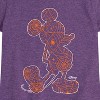 Girls' - Disney - Mickey Silhouette Fitted Short Sleeve Graphic T-Shirt - 2 of 4