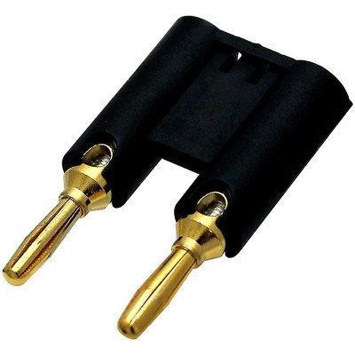 VTG MDPK Black Banana Plugs 2-Pack