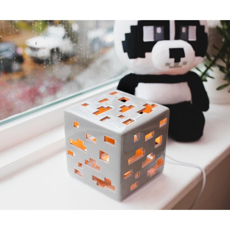 Ukonic Minecraft Ceramic Ore Block LED Mood Light | 6 Inches Tall, 5 of 7