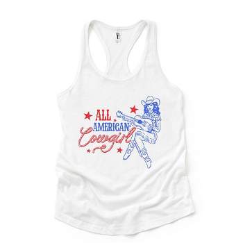 Simply Sage Market Women's All American Cowgirl Racerback Tank