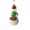 Christopher Radko 6.0 Inch Guardian Of The Forest Snowman Christmas Ornament Tree Ornaments - 3 of 3