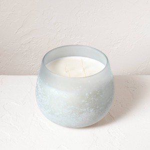 Balance Fashion Salted Glass Wellness Jar Candle Light Blue - Casaluna™ - 1 of 4