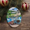 Artistically Vibrant Bentonville Ornament, Arkansas Mountain Town Christmas Gift and Souvenir | OrnamentallyYou - 4 of 4