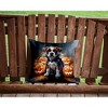 Tramull Halloween Throw Pillow, 14x14 Inch Machine Washable Indoor Outdoor Decorative Pet Pillow - 4 of 4