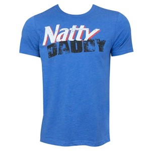 Adult Natural Light Natty Daddy Blue Tee Shirt - 1 of 2