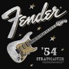 Juniors Womens Fender 54 Stratocaster Racerback Tank Top - 2 of 4