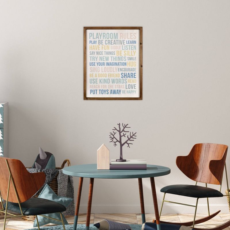 Playroom Rules Wall Art - Stratton Home D&#233;cor, 6 of 8
