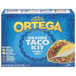 Ortega Hard & Soft Taco Grande Dinner Kit - 20.8oz