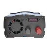Tripp Lite 2-AC Outlet and 2-USB Port 375-Continuous-Watt PowerVerter® Power Inverter with 12-Volt Adapter Cord and Battery Clips, PV375USB in Blue - 2 of 4