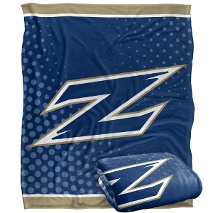 University Of Akron Logo Dots Silky 50x60 Blanket, 1 Sided - 1 of 4