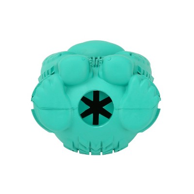 Teal Gorilla Rubber Dental Chew Toy for Dogs