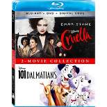 Cruella/One Hundred One Dalmatians: 2-Movie Collection (Blu-ray + DVD + Digital)
