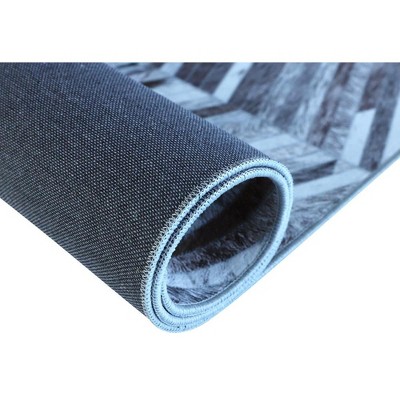 Supra Vortex Multicolor Faux Cowhide 5'x8' Area Rug