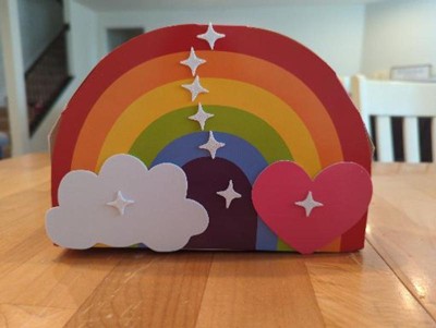 February: Personalized Rainbow Art Craft Kit & Zoom Class (Virtual)