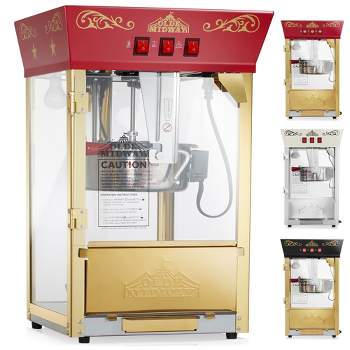 OPEN BOX - Commercial Popcorn Machine Maker Popper Countertop Style 12 Oz  Kettle, Mix Wholesale
