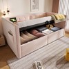 NicBex Twin Size Modern Bed Frame Sofa Bed with Hydraulic Storage,Tufted Daybed Platform Bed for Bedroom,Kids Room,Study - 3 of 4