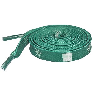 INSPIRE CHIC Christmas Flat Shoe Laces for Hiking Shoes Sneakers 0.31'' 1 Pair - 1 of 4