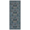 Floral Area Rugs for Living Room Bedroom Indoor Soft Low Pile Non-Slip Rug Farmhouse Rug Home Decor - 4 of 4