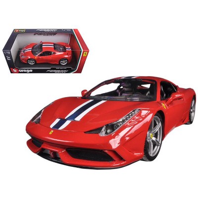 Ferrari 458 Speciale Red 1/18 Diecast Model Car by Bburago