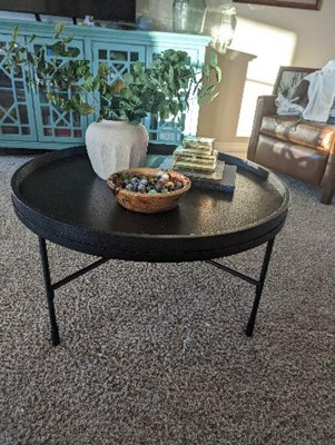 Wood & Metal Coffee Table - Black - Hearth & Hand™ With Magnolia : Target