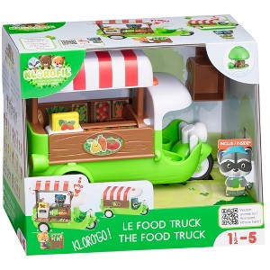 Timber Tots: Food Truck - 6pc Vehicle Playset, Raccoon Figure, Pop-Up Roof - 1 of 4