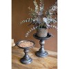 Set of 2 Wooden Display Stands – Bird Detail Rustic Home & Tabletop Decor by Kalalou - 3 of 4
