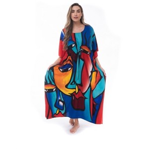 Riviera Sun Long Dashiki Caftan / Caftans for Women - 1 of 3