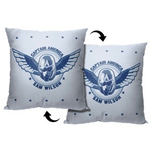 Marvel Captain America Sam Wilson Throw Pillow 18x18 Inches - 1 of 4