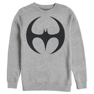 Men's Batman Logo Modern Wing Curve Sweatshirt - 1 of 3