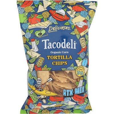 Tacodeli Original Corn Tortilla Chips - Case Of 12 - 10 Oz : Target