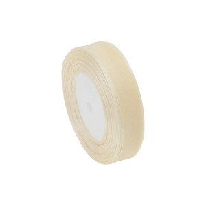 Unique Bargains Ribbon Convenient Sheer Organza & Satin Blend Polyester 1771.65"x0.79" 1 Pc - 1 of 4