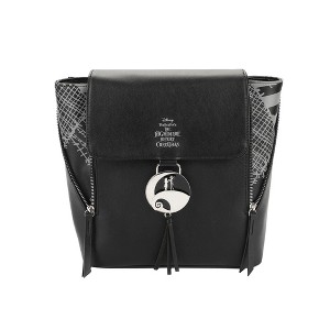 Disney The Nightmare Before Christmas Faux Leather Mini Backpack with Jack Skellington Design - 1 of 4