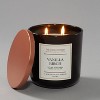 12oz Lidded Black Jar Candle Vanilla Birch - The Collection By Chesapeake Bay Candle - image 3 of 4