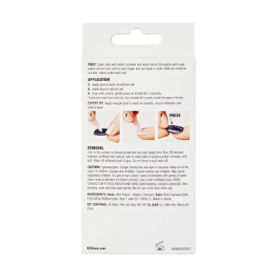 KISS Products Gel Fantasy Magnetic Fake Nails - Chameleon - 31ct