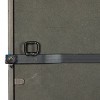 Metal Window Pane Inspired Wall Mirror with Arched Top Copper - Olivia & May - 3 of 4