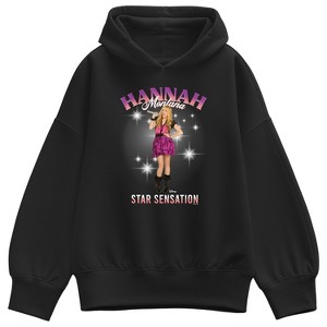 Women's Hannah Montana In The Spotlight Oversized Fleece Hoodie