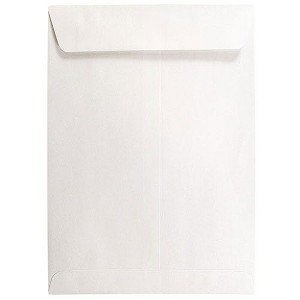 JAM PAPER 5 1/2 x 7 1/2 Booklet Envelopes - White - 100/Pack - 1 of 1