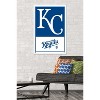 Trends International MLB Kansas City Royals - Logo 22 Framed Wall Poster Prints - 2 of 4