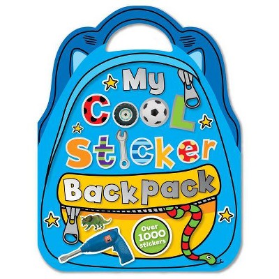 My Cool Sticker Backpack - by  Make Believe Ideas (Paperback)