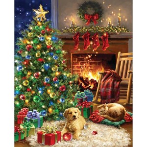 Springbok Christmas Morning Jigsaw Puzzle - 1000pc - 1 of 3