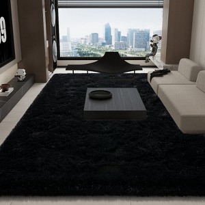LOVEVOOK 8x10 Feet Area Rugs for Living Room Bedroom, Non-Slip Fluffy Soft Shag Rug, Plush Carpet for Home Dorm Decor Aesthetic - 1 of 4