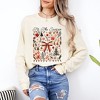 Simply Sage Market Women's Tis The Season Coquette Long Sleeve Garment Dyed Tee - 2 of 4