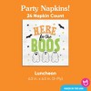 Big Dot of Happiness Here for the Boos Party Napkins, Ghost Halloween Party Decor, White 3-Ply Paper Luncheon Napkins - 24 Count - 4 of 4