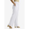 Jessica London Women's Plus Size Wide Leg Gauze Pant - 4 of 4