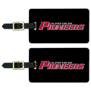 California State University, East Bay Secondary Logo Luggage ID Tags Suitcase CarryOn Cards  Set of 2 - 1 of 4