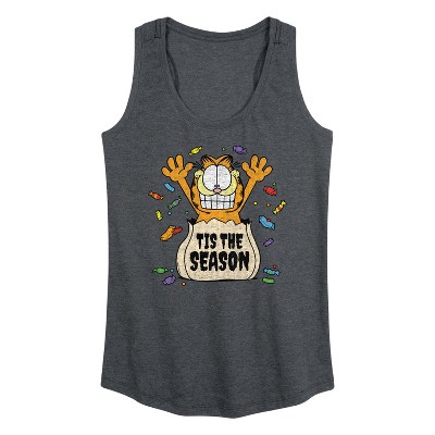 Women's - Garfield - Tis The Season Graphic Racerback Tank